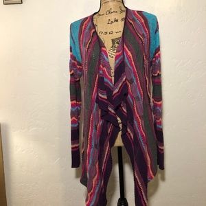 Dots V-neck wrap/shawl, size 1X